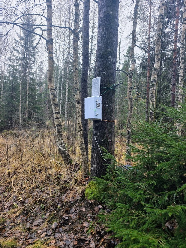 Ilman korrosiivisuuden mittausasema ulkoilmassa